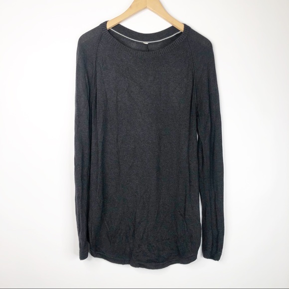 Lululemon Charcoal Sunshine Coast Be Bold Sweater